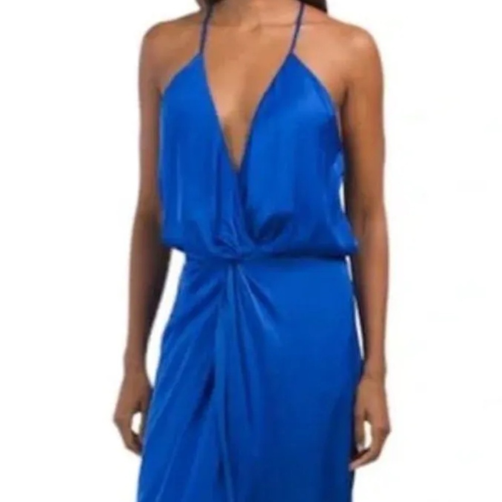 Young Fabulous & Broke Royal Blue Midi Dress